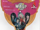W.A.S.P. ANIMAL F**K LIKE A BEAST SHOW NO MERCY PICTURE DISC PIG HEAD SHAPED 45