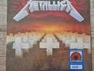 Metallica Master Of Puppets Battery Brick RED Coloured Vinyl LP Walmart