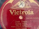 Opera s/sided 78 RPM- Enrico Caruso-Over there - Cohan - French- Victrola