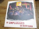 Nirvana Unplugged Super Rare White Vinyl with inner Original Geffen Records 1994