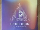 Elton John 'Diamonds' (Pyramid Edition) Coloured VINYL + Litho Print - Sealed