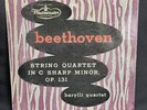 Barylli Quartet - Beethoven String Quartet OP 131 LP - Westminster  - WL 5144 NM