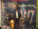 EMPIRE BRASS - JOY TO THE WORLD - MUSIC OF CHRISTMAS (VINYL LP)  1988   RARE