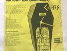 CRISIS NO TOWN HALL (SOUTHWARK) 7” SINGLE PUNK ROCK NEW WAVE