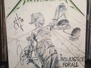 Metallica ''And Justice for All'' 2LP SIGNED copy (Green colored vinyl)