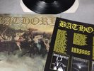BATHORY Blood Fire Death ORIGINAL 1988 LP UK 1st Press RARE EX/EX FLAG26 VINYL