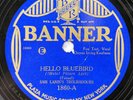 1927 Imperial Dance Sam Lanin 78 Jazz Hello Bluebird If I'd Only Believed You J1