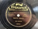 COUNTRY DOCK BOGGS Brunswick 80079 Pretty Polly/(Disc Reinhart) Girl I Left E