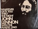 John Lennon Whatever Gets You Thru' The Night/Beef Jerky German Apple 45 Beatles