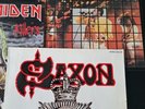 SAXON - IRON MAIDEN - QUEEN LP PRESSAGES ORIGINAUX(KILLERS-LIVE MAGIC-STRONG AR)