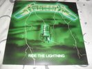 METALLICA -GREEN RIDE THE LIGHTNING- AWESOME PRESS LP VINYL LTD EDITION FRANCE