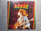 Bob Marley And The Wailers – Live  : Island Records LP + Poster 1975 Reggae