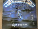 Metallica Ride The Lightning LP Fully Signed Autographed Vinyl