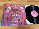 King Crimson in the court of the crimson king Lp first pink i stunning NM