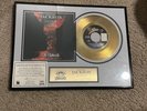 Gold Plated Vinyl Record 24 KT. Michael Jackson