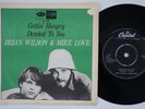 BEACH BOYS Gettin Hungry  Sweden 45 swedish BRIAN WILSON MIKE LOVE surf