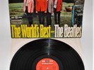 LP Beatles THE WORLD'S BEST - D  # 77235 - Druckabweichungen - kleine Labelkunde