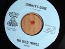 The Wild Things BLUE ONION 101 MINT with Lyric Sheet Insert  SUMMER'S GONE 45