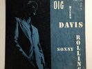 Miles Davis ft. Sonny Rollins - Dig LP - Prestige Mono DG RVG 446 W 50th