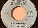 NORTHERN SOUL William Bell DON'T STOP NOW Stax 45 rare NM