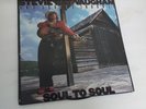Vinyl Record LP Stevie Ray Vaughn Soul to Soul VG