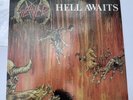 Slayer - Hell Awaits Vinyl Record 1985 Metal Blade / Combat Records Release