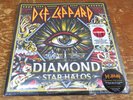 Def Leppard Diamond Star Halos Limited Edition Yellow/Red Vinyl record 2 LP
