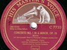 Haendel; Kubelik. Bruch (Violin concerto). HMV C 7733-5 (3). NM(-)