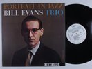 BILL EVANS TRIO Portrait In Jazz RIVERSIDE OJC-088 LP VG+ s