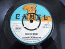 Lloyd Charmers - Confidential c/w Tommy Cowan - House in Session 1969 UK 45