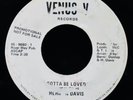 HERMAN DAVIS Gotta Be Loved & Memories Very Rare Soul Promo 45 VENUS V #9680