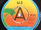 U2 -A Day Without Me- Very Rare Original UK ‘A’ Label Promo 7” (Vinyl Record)