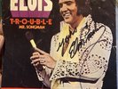 AUTOGRAPHED / Signed Elvis Trouble Mr. Songman RCA PB10278 Picture Sleeve 1975