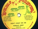 HORACE ANDY / ANTHONY JOHNSON - DON'T CHEAT ON ME / WE NA GIVE UP. RARE '80s 12