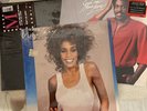 WHITNEY HOUSTON SELF TITLED VINYL LP, KASHIF, MELBA MOORE VINYL LP (3 LOT)