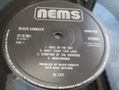 Black Sabbath SABOTAGE 1975 UK LP 1st Press w/hidden track MINT MINUS / NR MINT