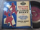 RHYTHM N BLUES WITH CHUCK BERRY EP.. UK 1ST ISSUE,GOLD PRINT TRI LONDON RE-U1053