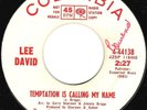 Northern Soul - Lee David - Temptation calling my name - original US Demo       