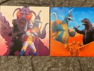 Godzilla vs Gigan / Godzilla vs Megalon OST Soundtrack Double-LP Record Waxwork