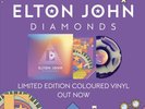 Elton John Diamonds  Pyramid Ltd Edition Coloured Vinyl Glastonbury In-Hand