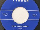 DENNIS SMITH This Little Heart / Night Lights LYNDAN Memphis ROCKABILLY M-