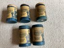 2 Columbia Phonograph Co. record  wax cylinders and 5  boxes, #32004 and 33073