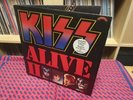 KISS - Alive II - UK PYE trans red 1977 Classic Rock Metal record vinyl album LP