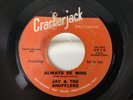 JAY & THE SHUFFLERS - ALWAYS BE MINE - CRACKERJACK 4010. VG