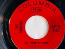 The Tropics - As Time's Gone/Time 45 Columbia 43976 Garage Rare Stock Copy - EX