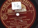 Erwin Hartung + Orchester Egon Kaiser : In Lamberts Nachtlokal - Lambeth Walk