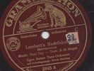 Egon Kaiser Tanzorchester 1938 : Lambeth Walk Deutsch gesungen - Erwin Hartung