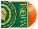 Trojan Records  Right On Time - Rock Steady #243/2000 2LP Coloured Orange