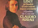 Liszt - 12 Etudes d'execution transcendante Claudio Arrau IMPORT LP Vinyl Record