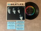 BEATLES JUKEBOX EP MEET THE BEATLES w/ SLEEVE STRIPS NO RINGWEAR MINT- WOW